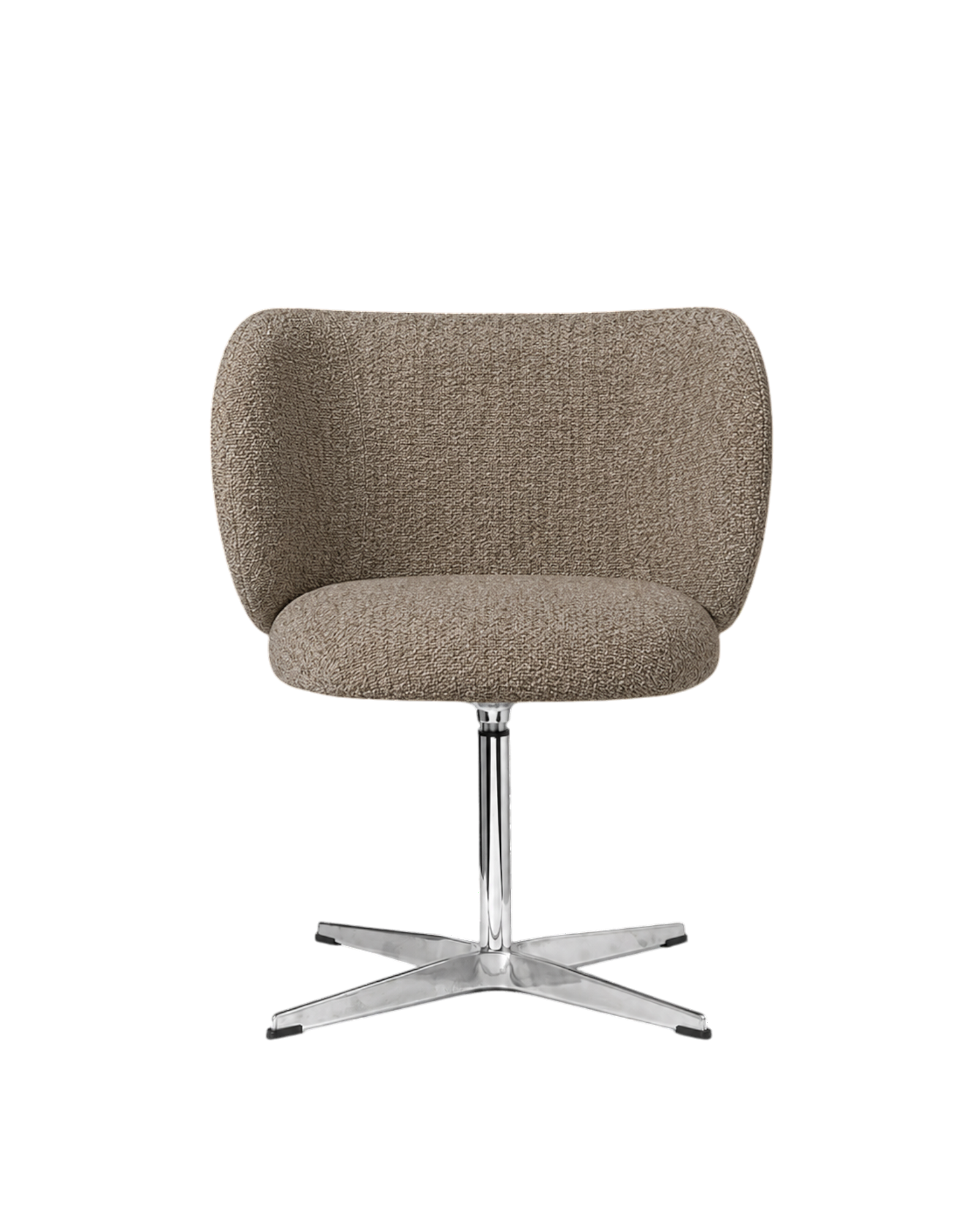 rico dining chair swivel - brushed by ferm living