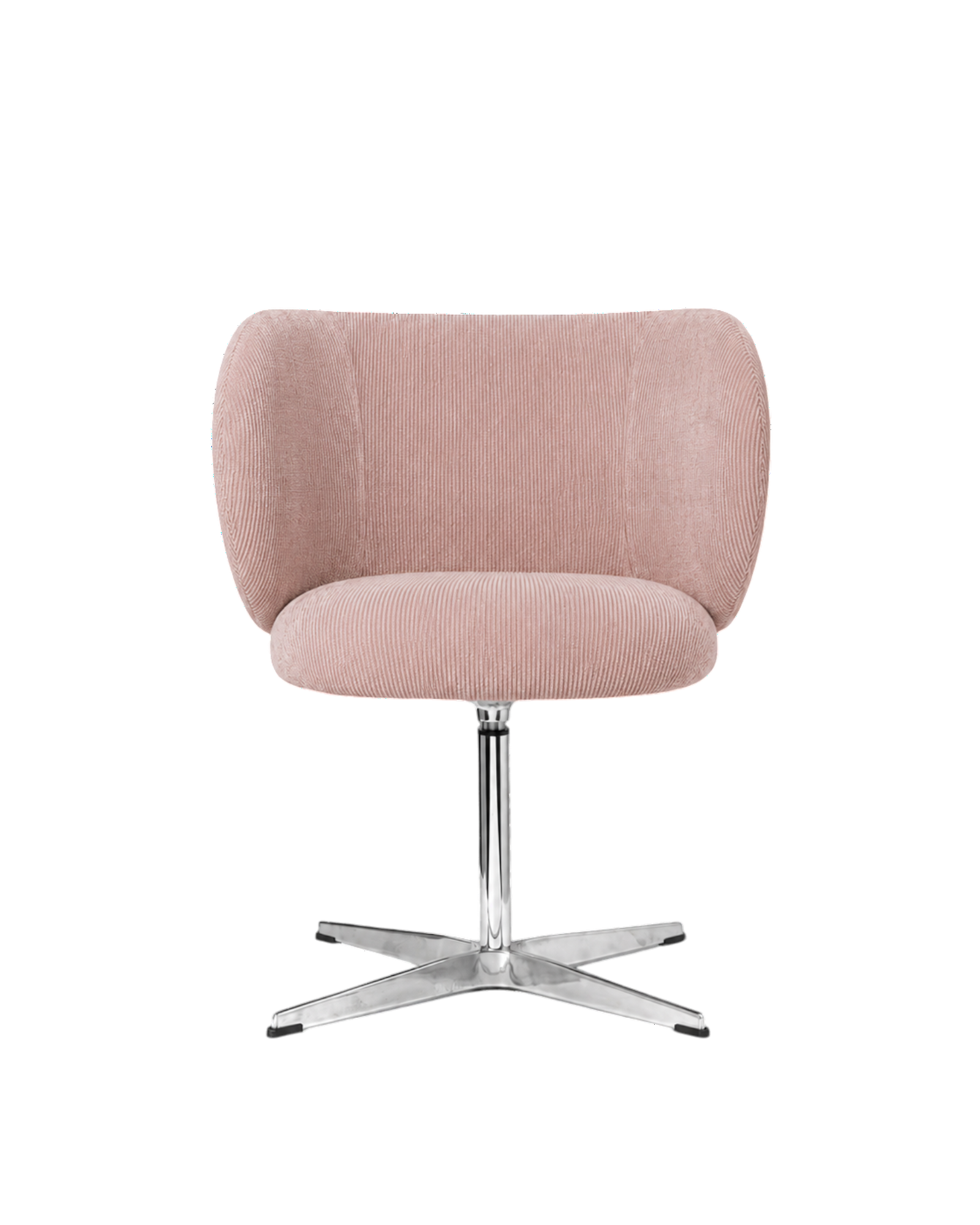 rico dining chair swivel - devoré velvet by ferm living