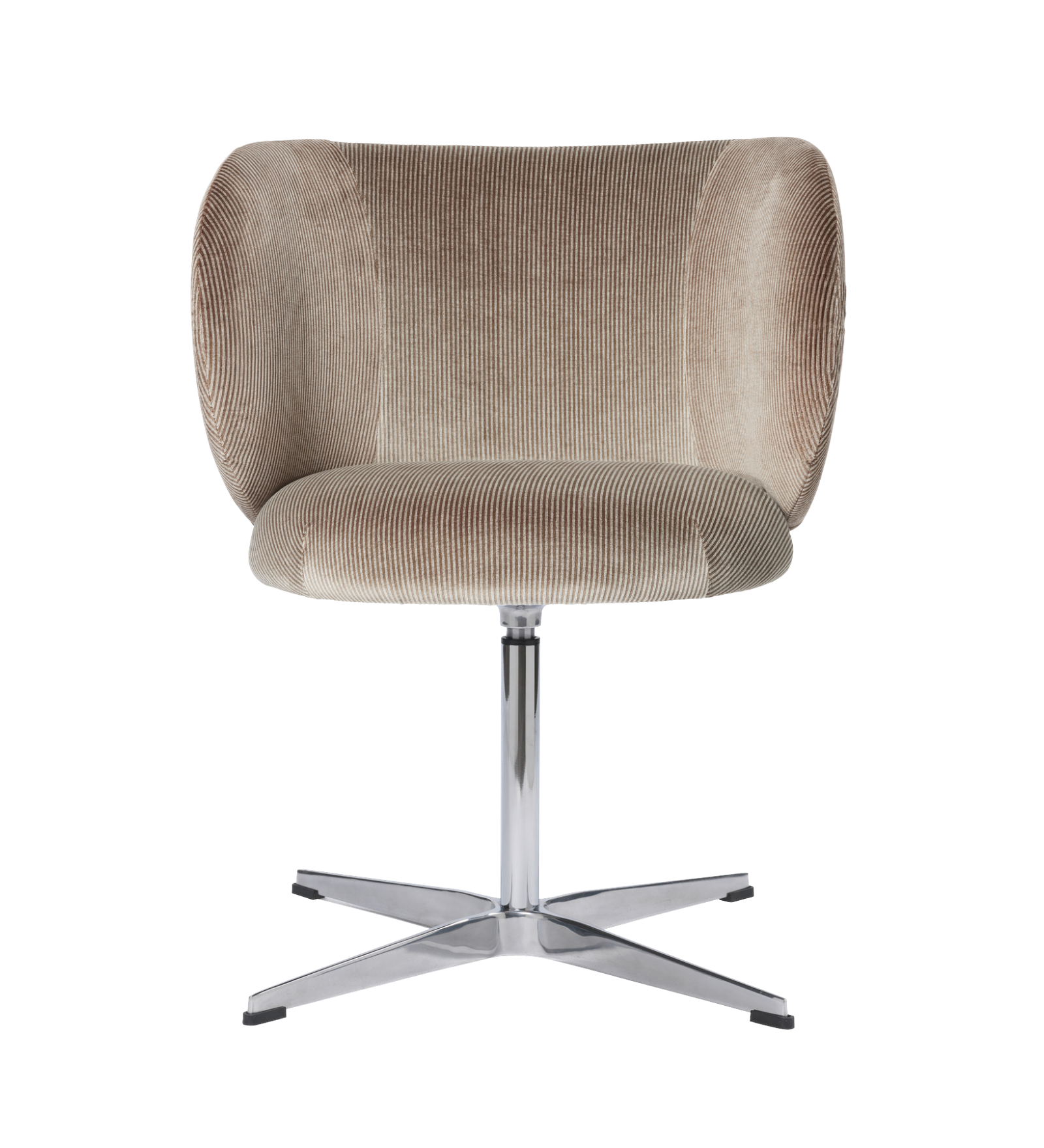 rico dining chair swivel - devoré velvet by ferm living