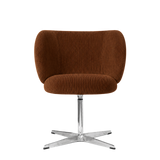 rico dining chair swivel - devoré velvet by ferm living