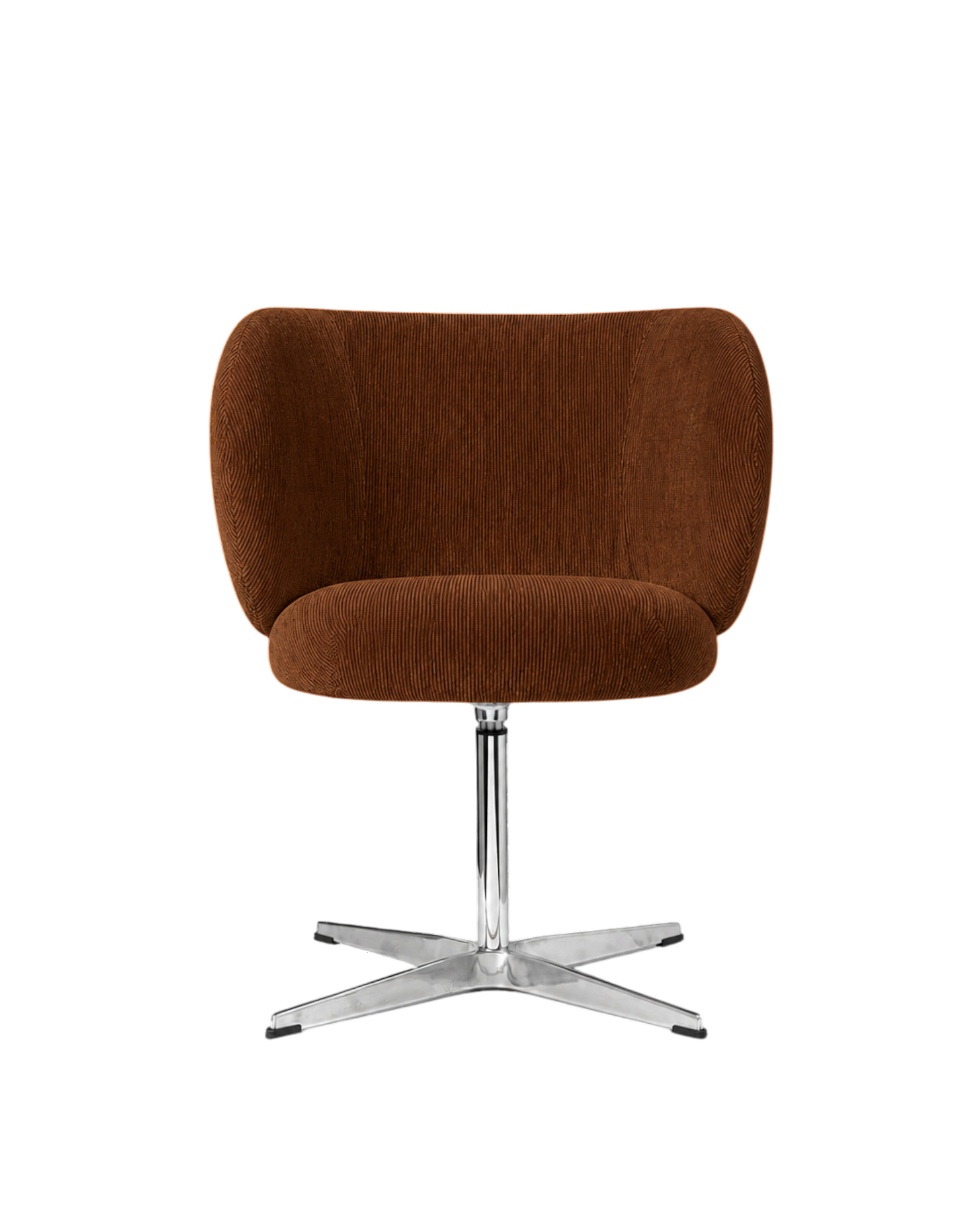 rico dining chair swivel - devoré velvet by ferm living
