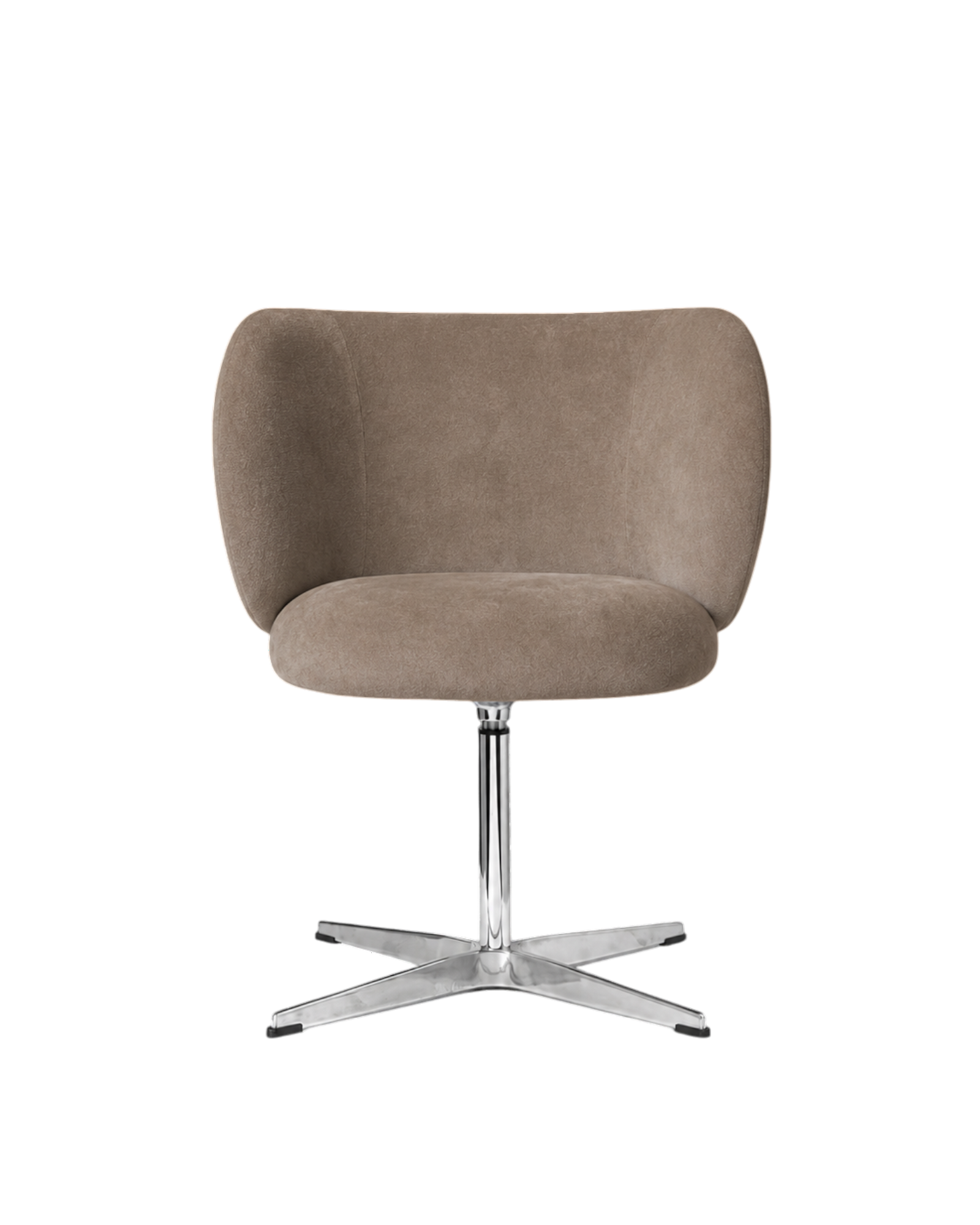 rico dining chair - swivel faded velvet by nevotex
