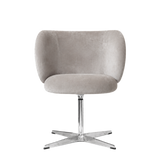 rico dining chair - swivel faded velvet by nevotex