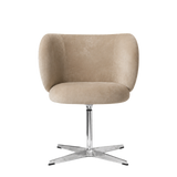rico dining chair - swivel faded velvet by nevotex