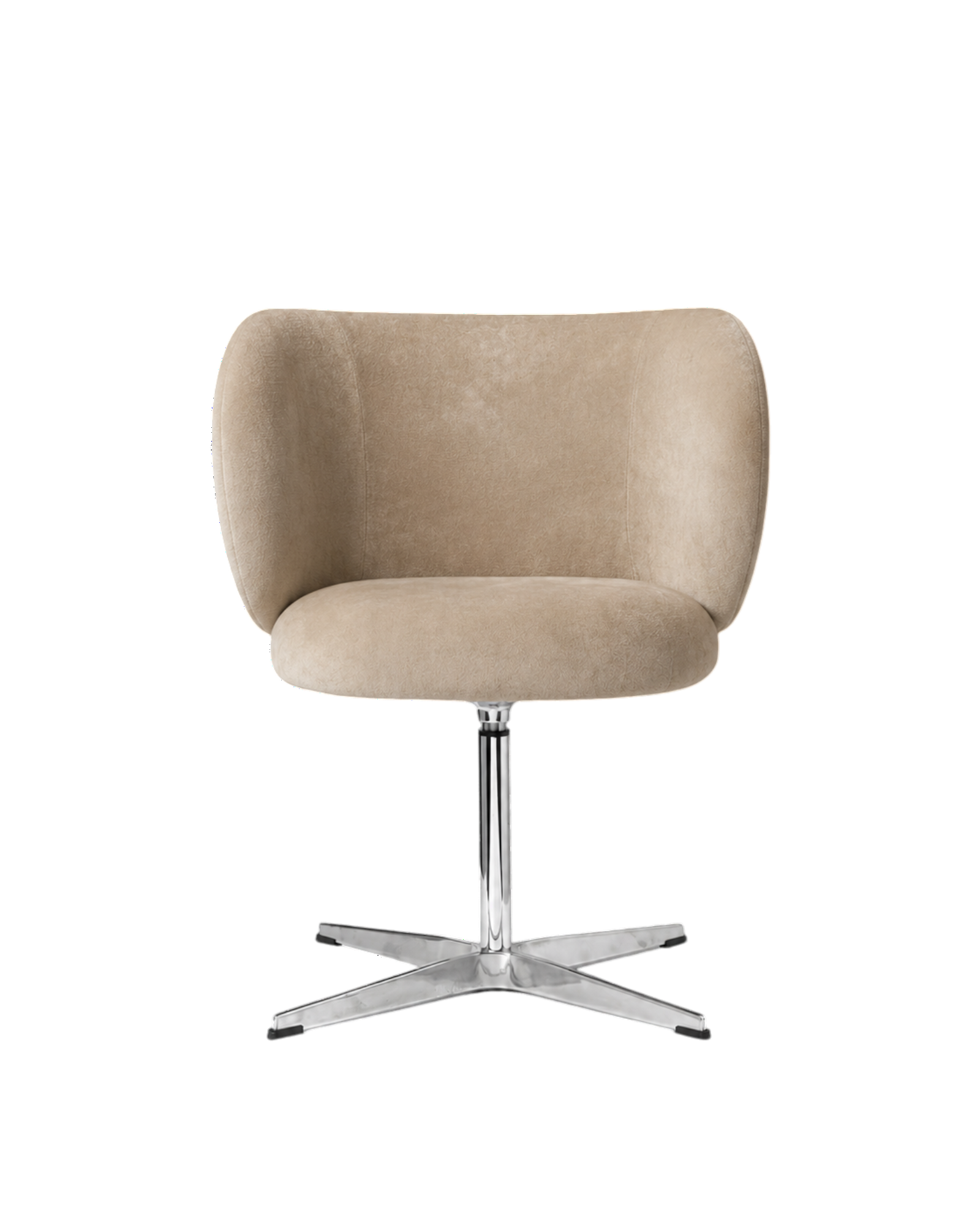 rico dining chair - swivel faded velvet by nevotex