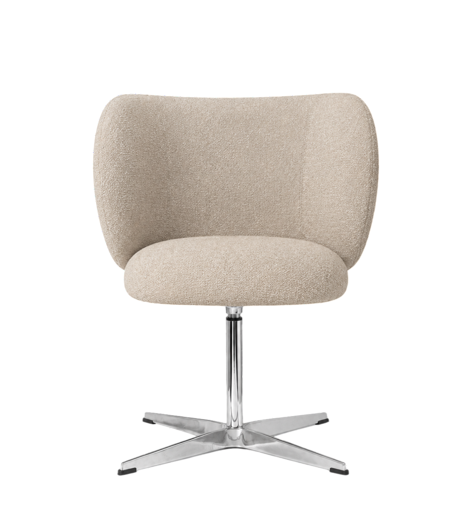 rico dining chair swivel - bouclé by ferm living 