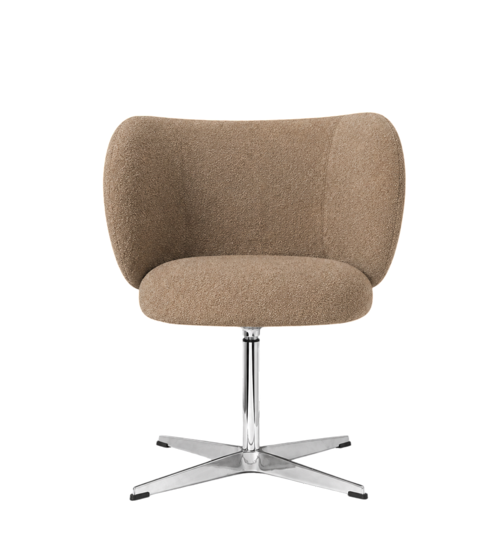 rico dining chair swivel - bouclé by ferm living 
