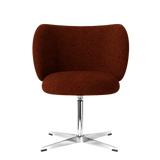 rico dining chair swivel - rich velvet by nevotex
