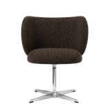 rico dining chair swivel - soft bouclé by ferm living 