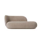rico divan left - devoré velvet by ferm living