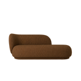 rico divan left - devoré velvet by ferm living