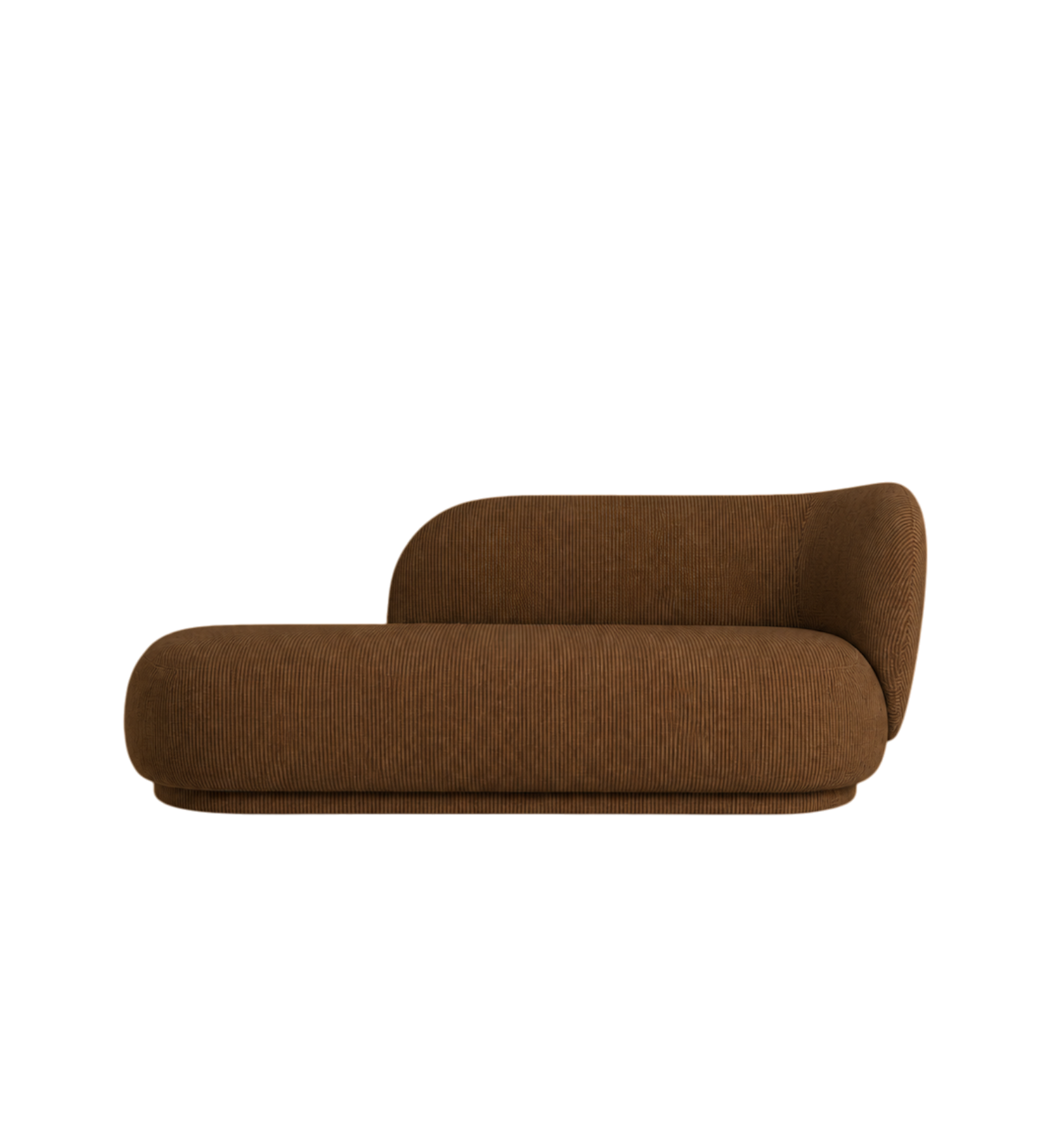 rico divan right - devoré velvet by ferm living