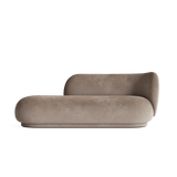 rico divan right - faded velvet by nevotex