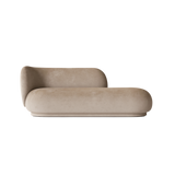 rico divan left - faded velvet by nevotex