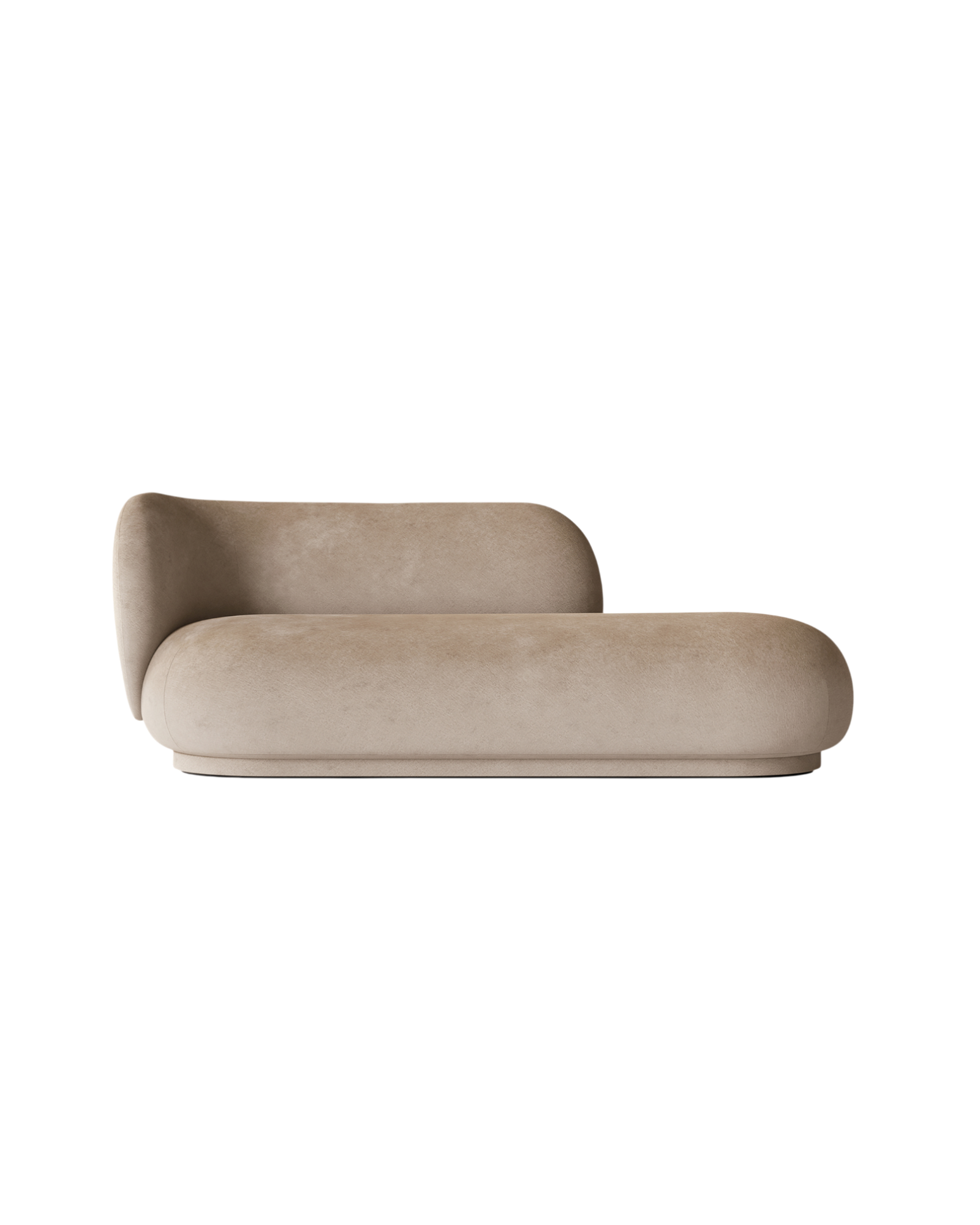 rico divan left - faded velvet by nevotex