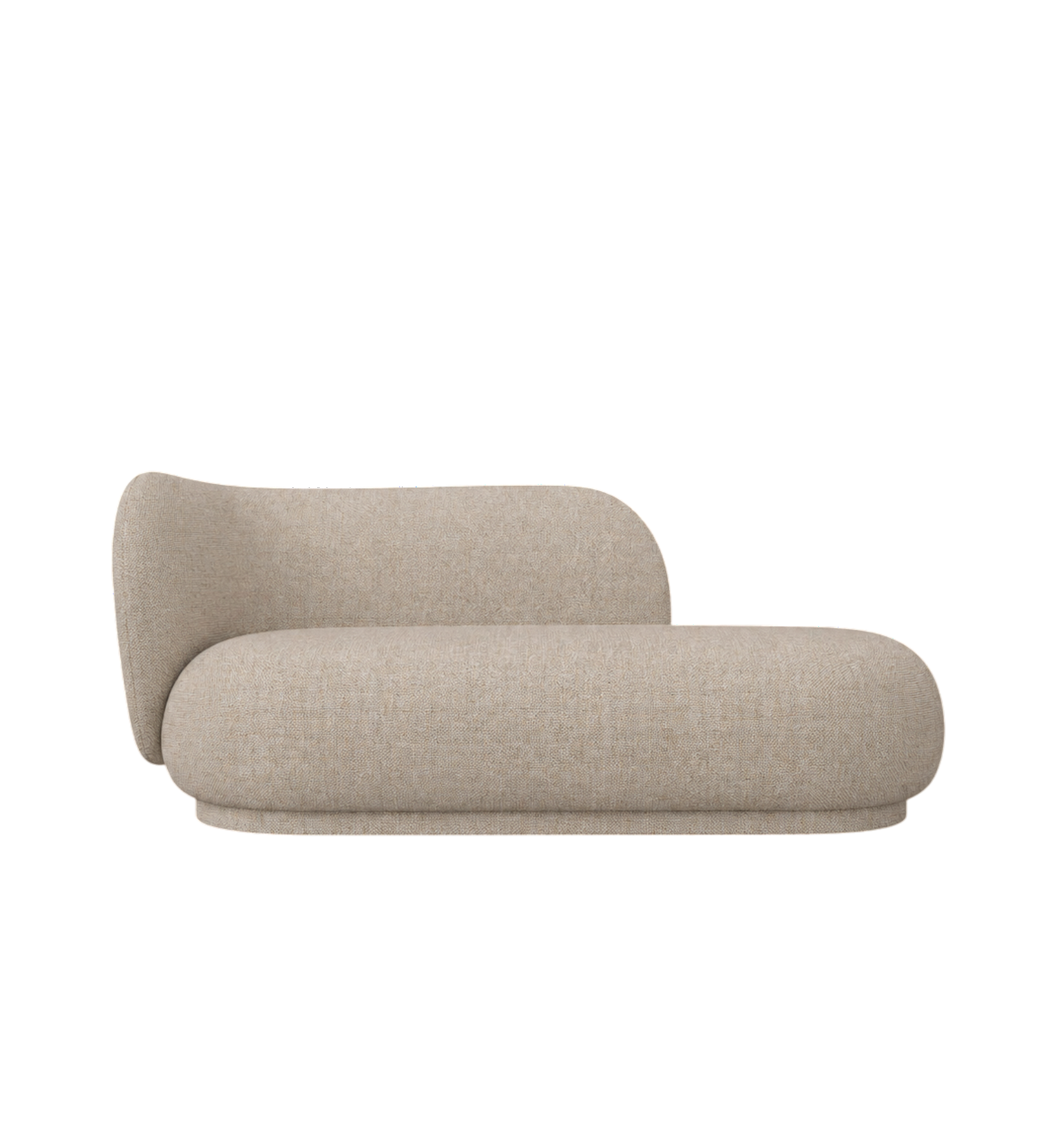 rico divan left - main line flax by camira