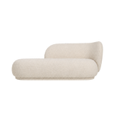 rico divan right - nordic bouclé by ferm living