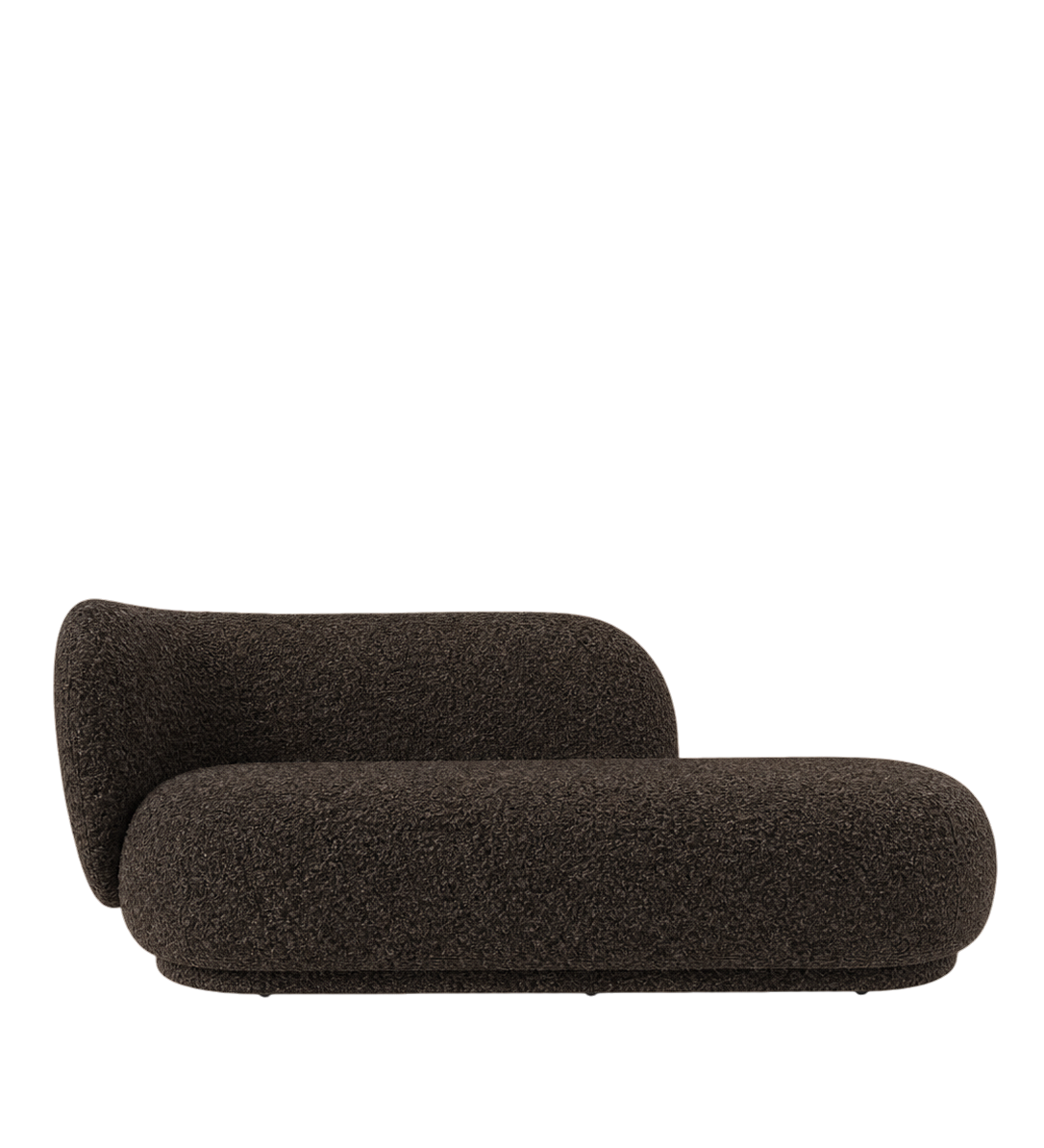 rico divan left - soft bouclé by ferm living