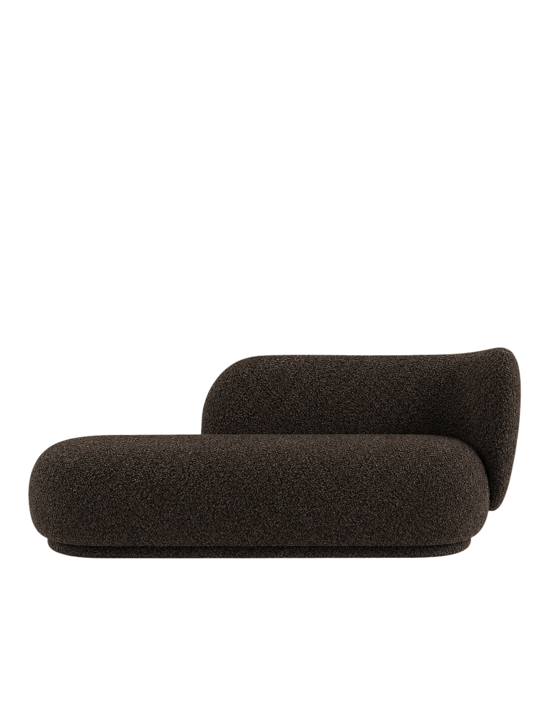 rico divan right - soft bouclé by ferm living