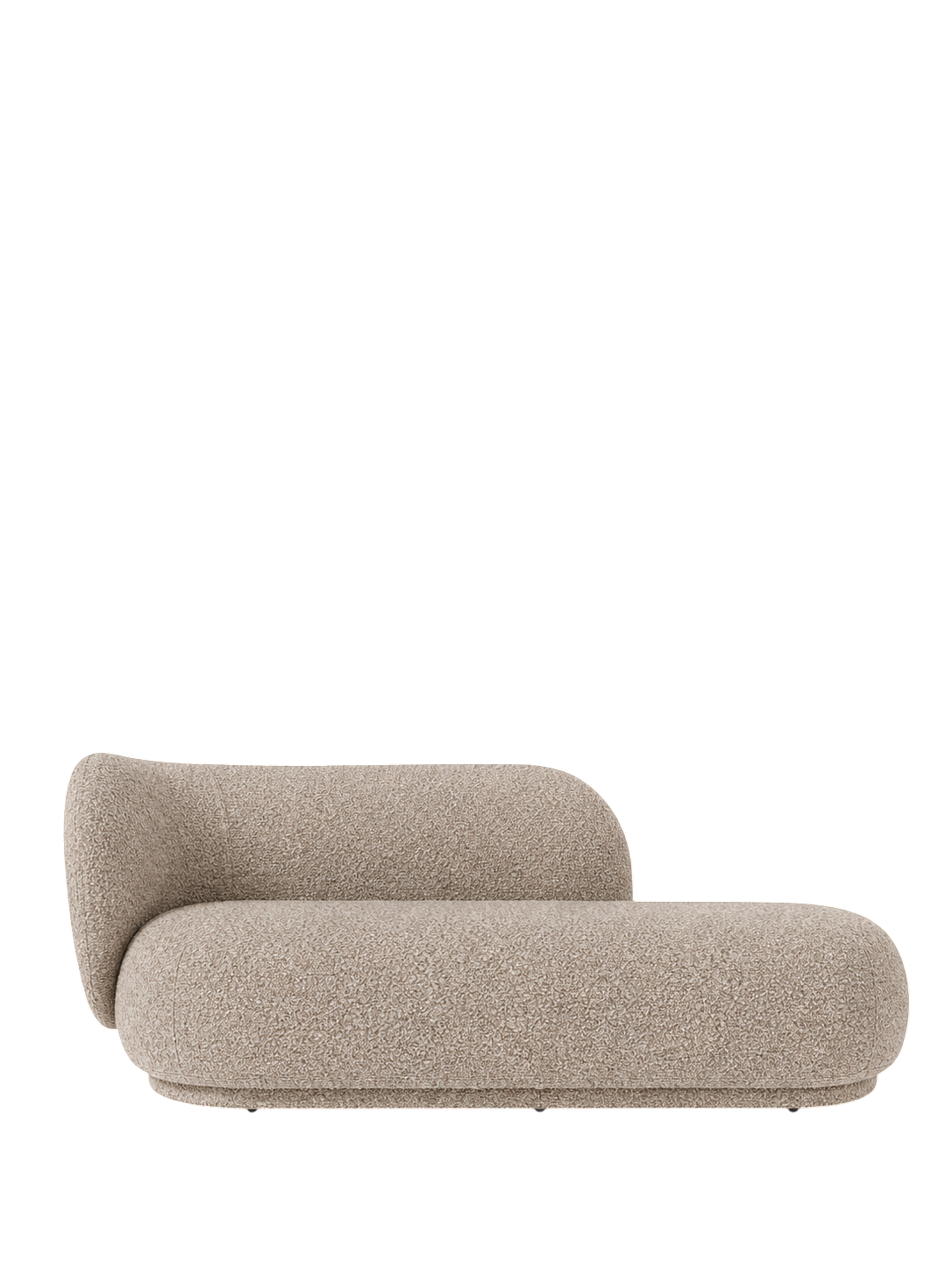 rico divan left - soft bouclé by ferm living