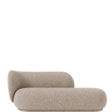 rico divan left - soft bouclé by ferm living