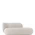 rico divan left - soft bouclé by ferm living