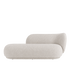 rico divan right - soft bouclé by ferm living
