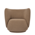 rico lounge chair - autumn by kvadrat