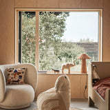 rico lounge chair - bouclé by ferm living 