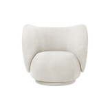 rico lounge chair - brushed by ferm living 