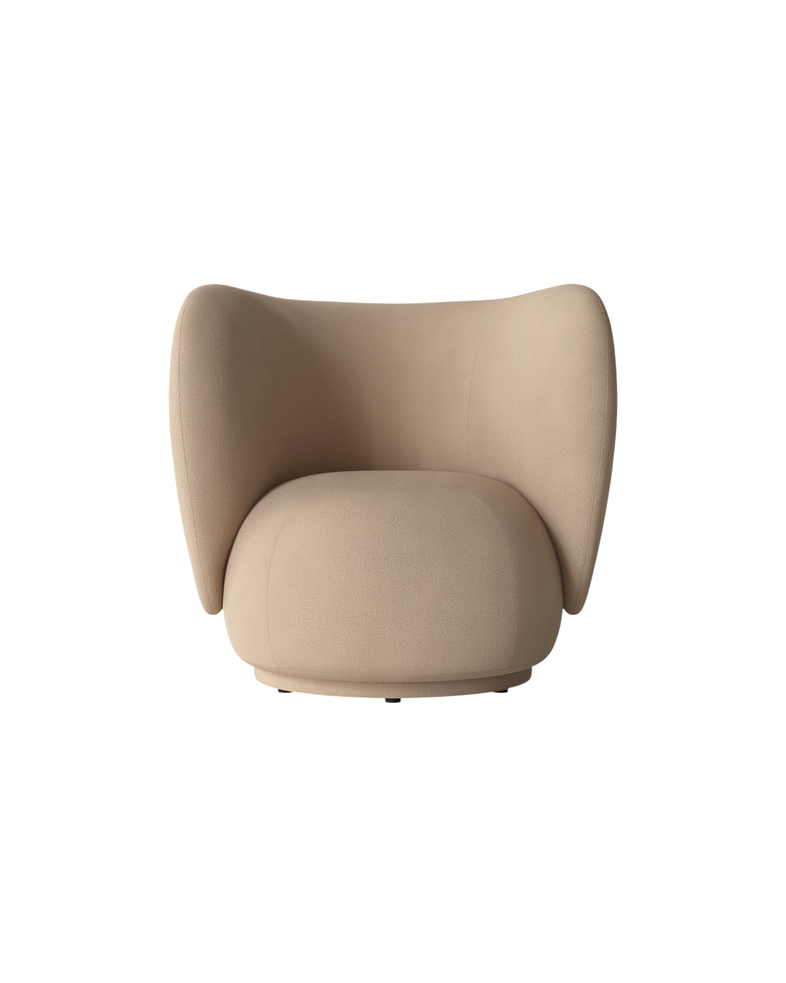 rico lounge chair - brushed by ferm living 