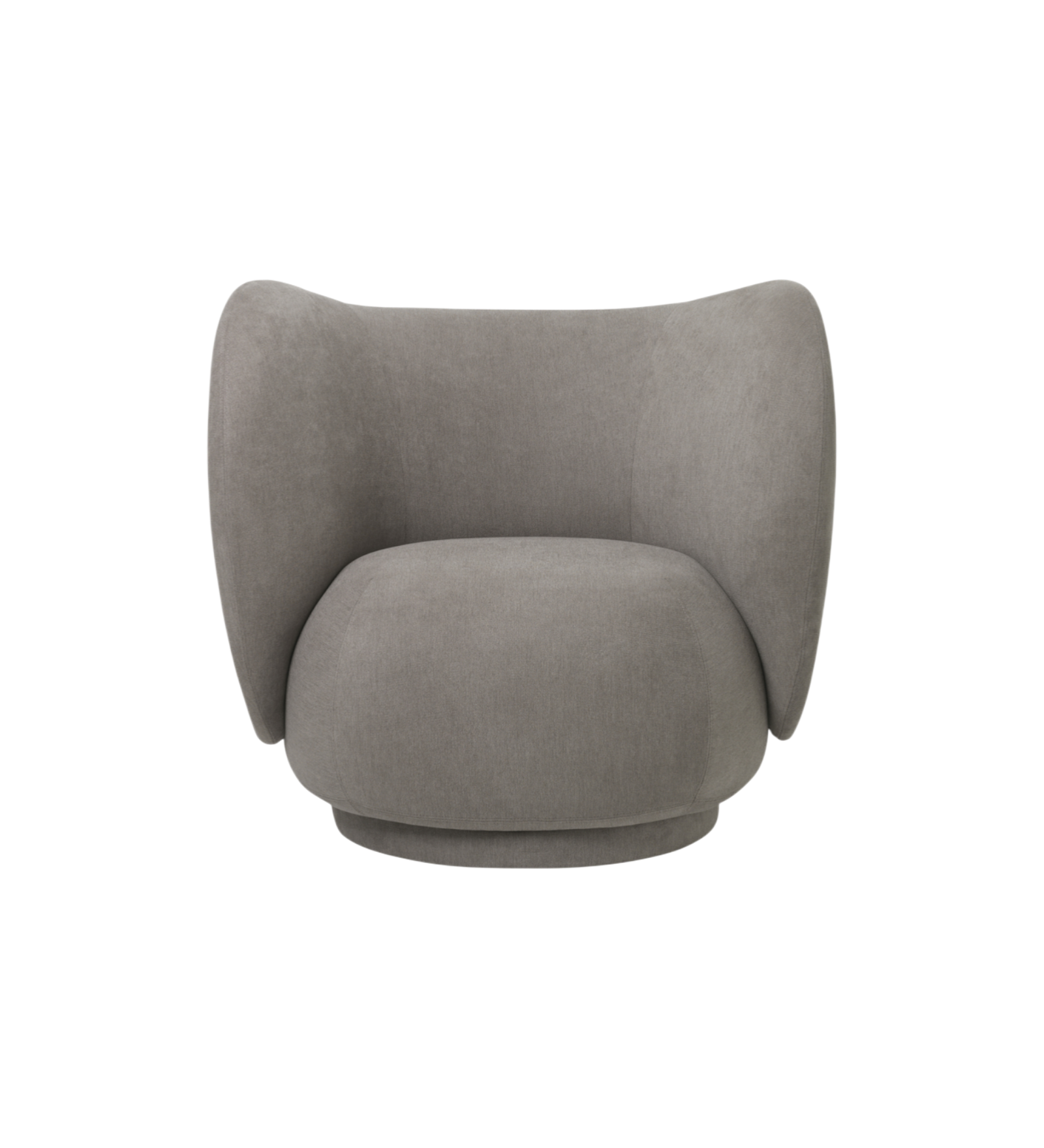 rico lounge chair - brushed by ferm living 