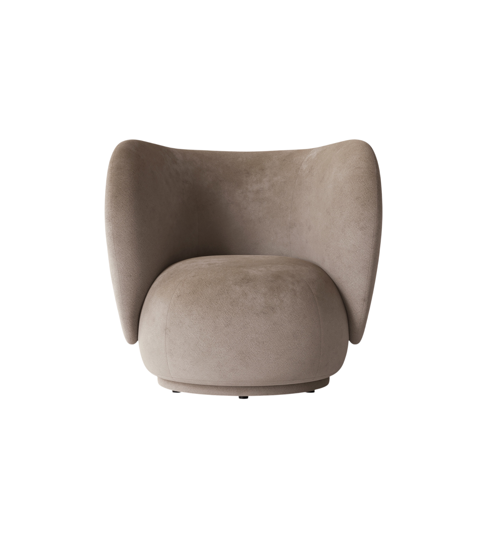 rico lounge chair - faded velvet by nevotex