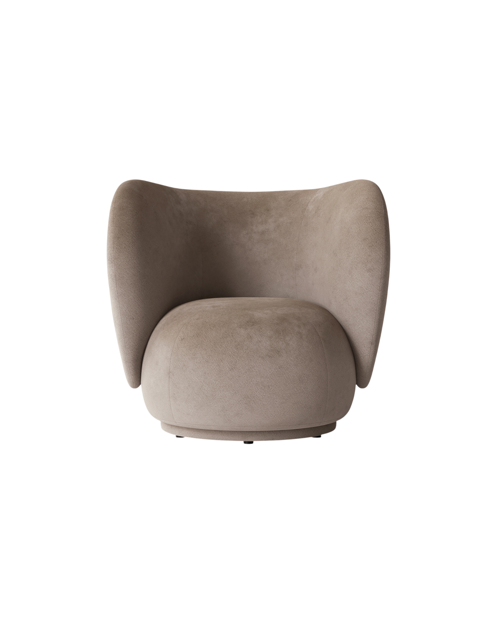 rico lounge chair - faded velvet by nevotex