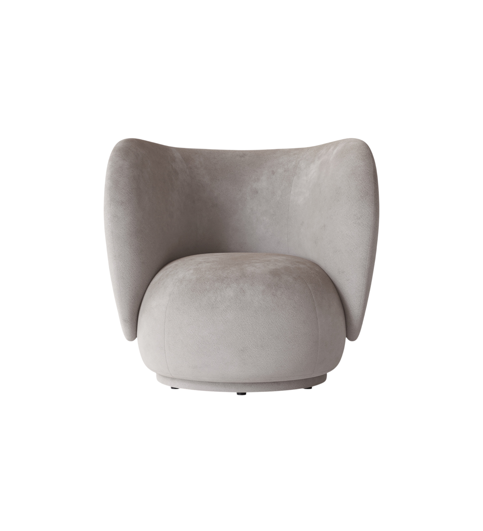 rico lounge chair - faded velvet by nevotex