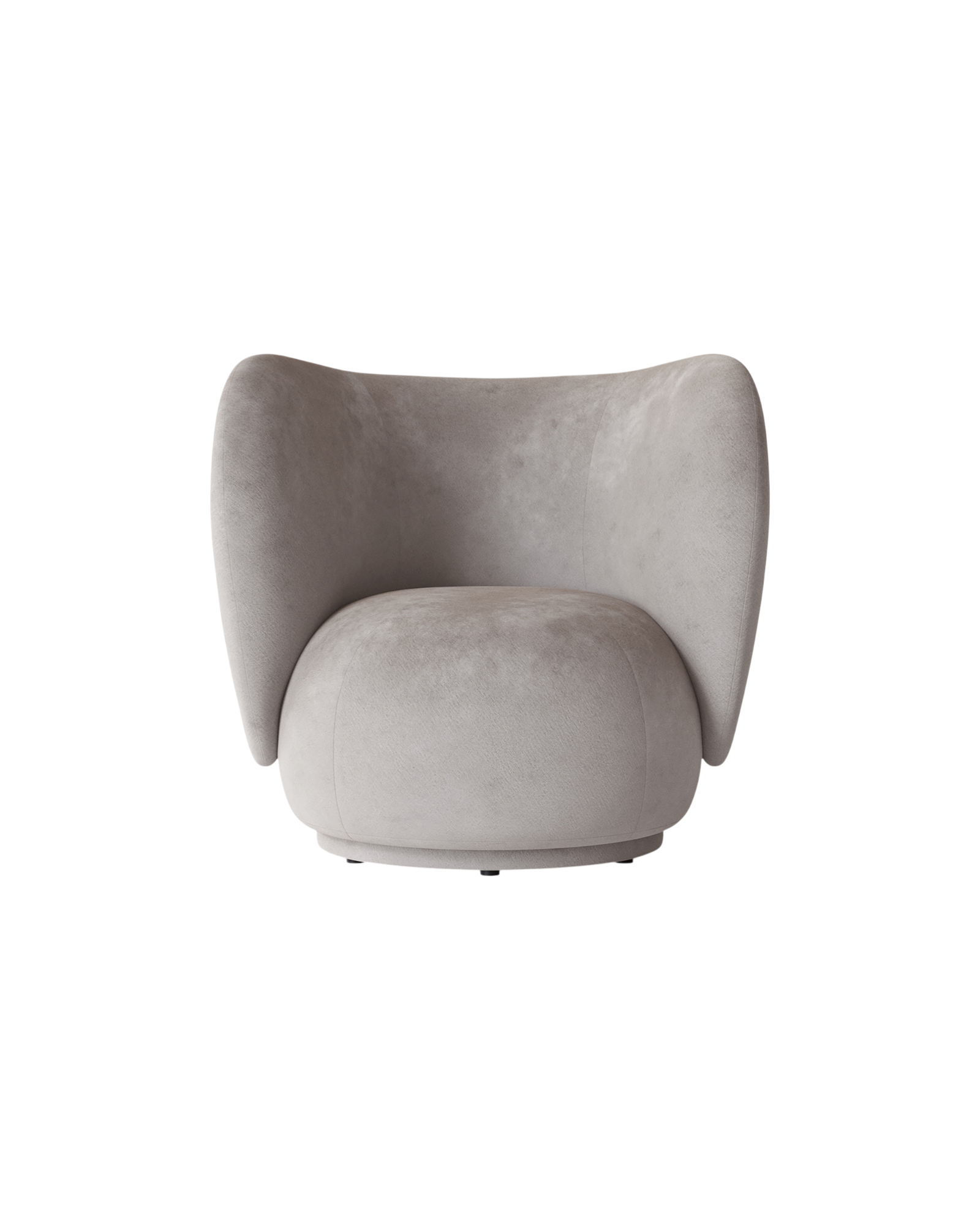 rico lounge chair - faded velvet by nevotex