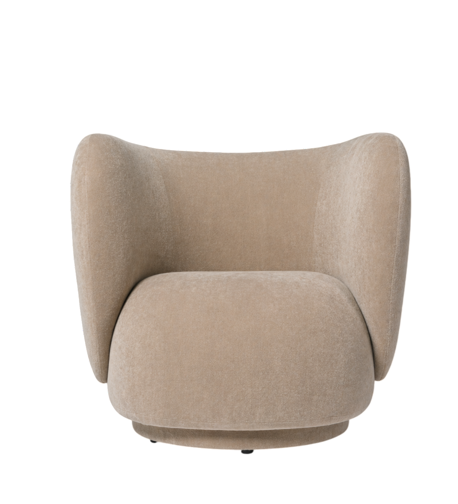 rico lounge chair - faded velvet by nevotex