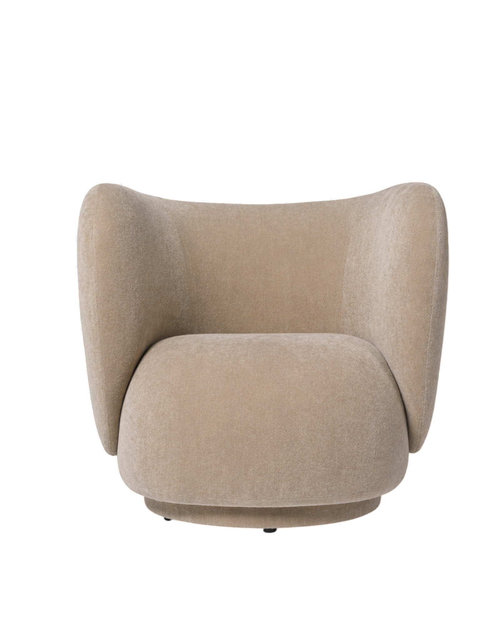 rico lounge chair - faded velvet by nevotex