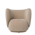 rico lounge chair - faded velvet by nevotex