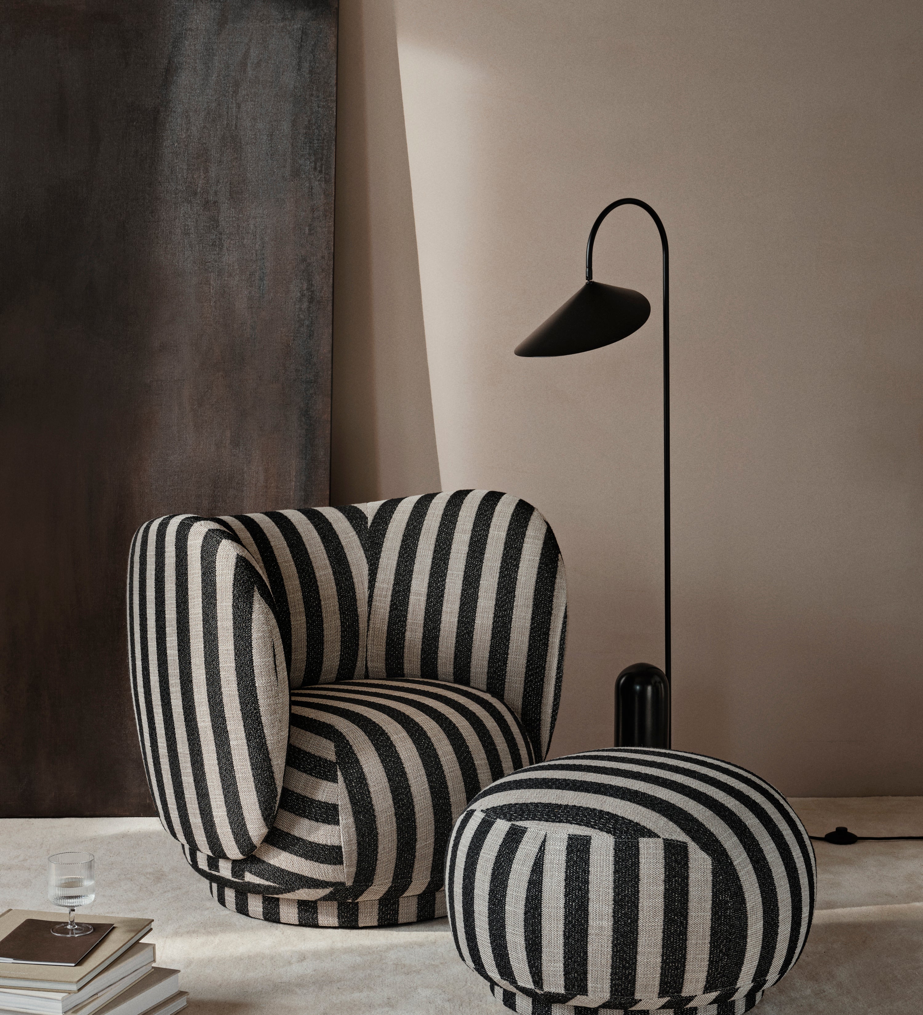 rico lounge chair - louisiana by ferm living