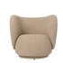 rico lounge chair - main line flax by camira 