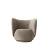 rico lounge chair - rich velvet by nevotex