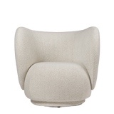 rico lounge chair - soft bouclé by ferm living 