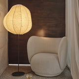 rico lounge chair - soft bouclé by ferm living 