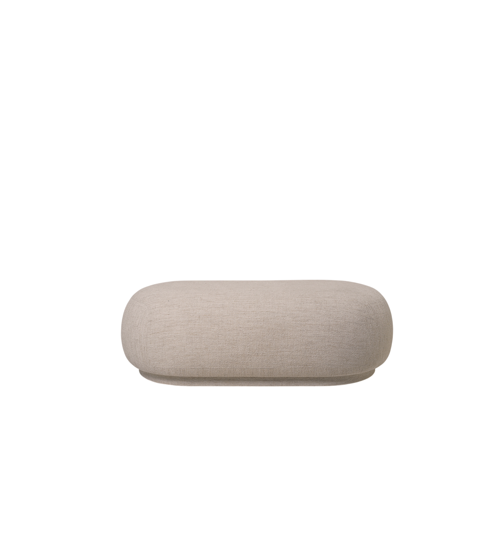 rico ottoman - bouclé by ferm living