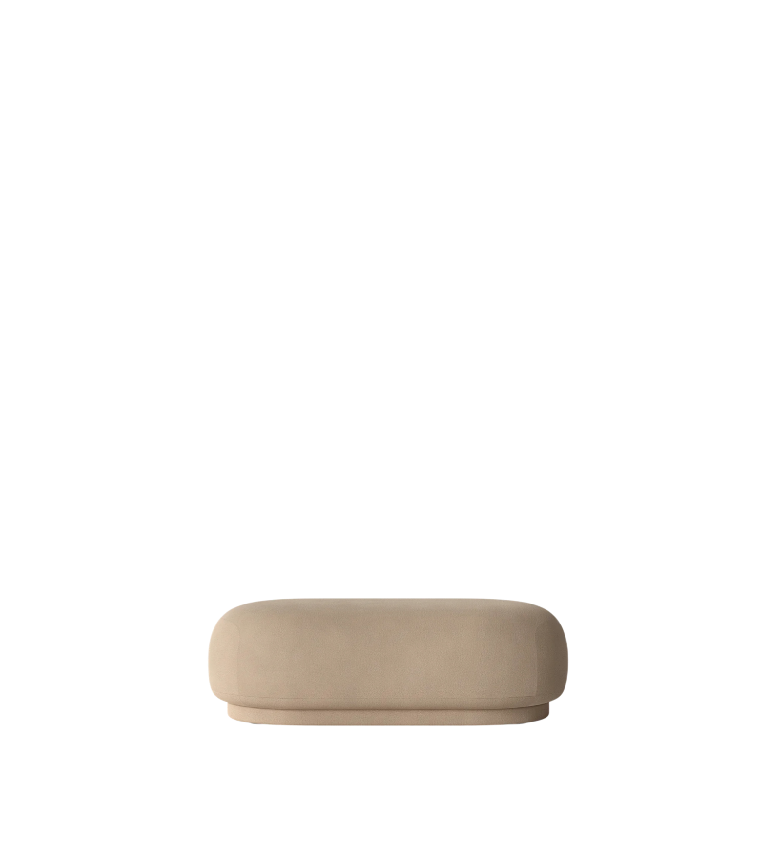 rico ottoman - brushed by ferm living 
