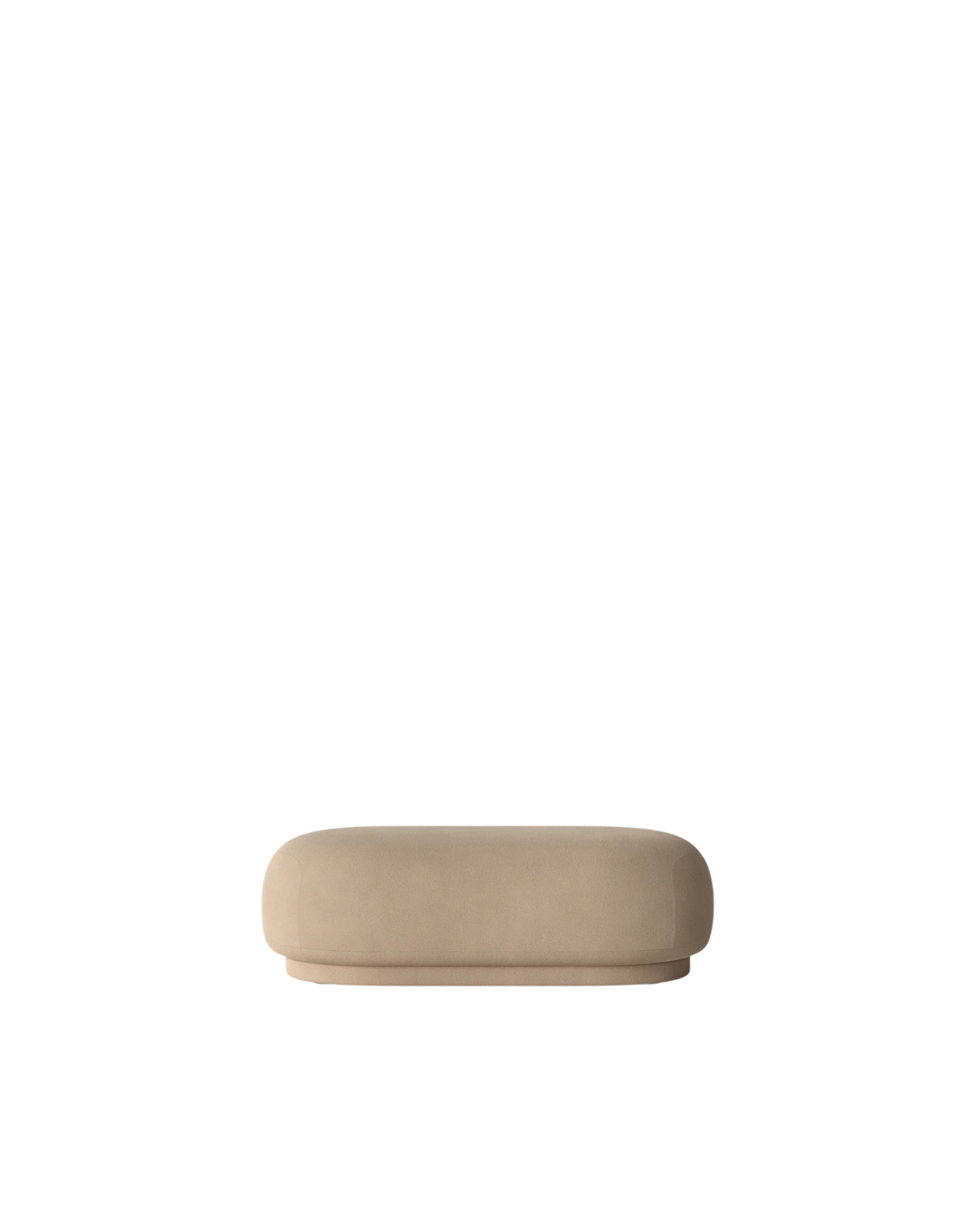 rico ottoman - brushed by ferm living 