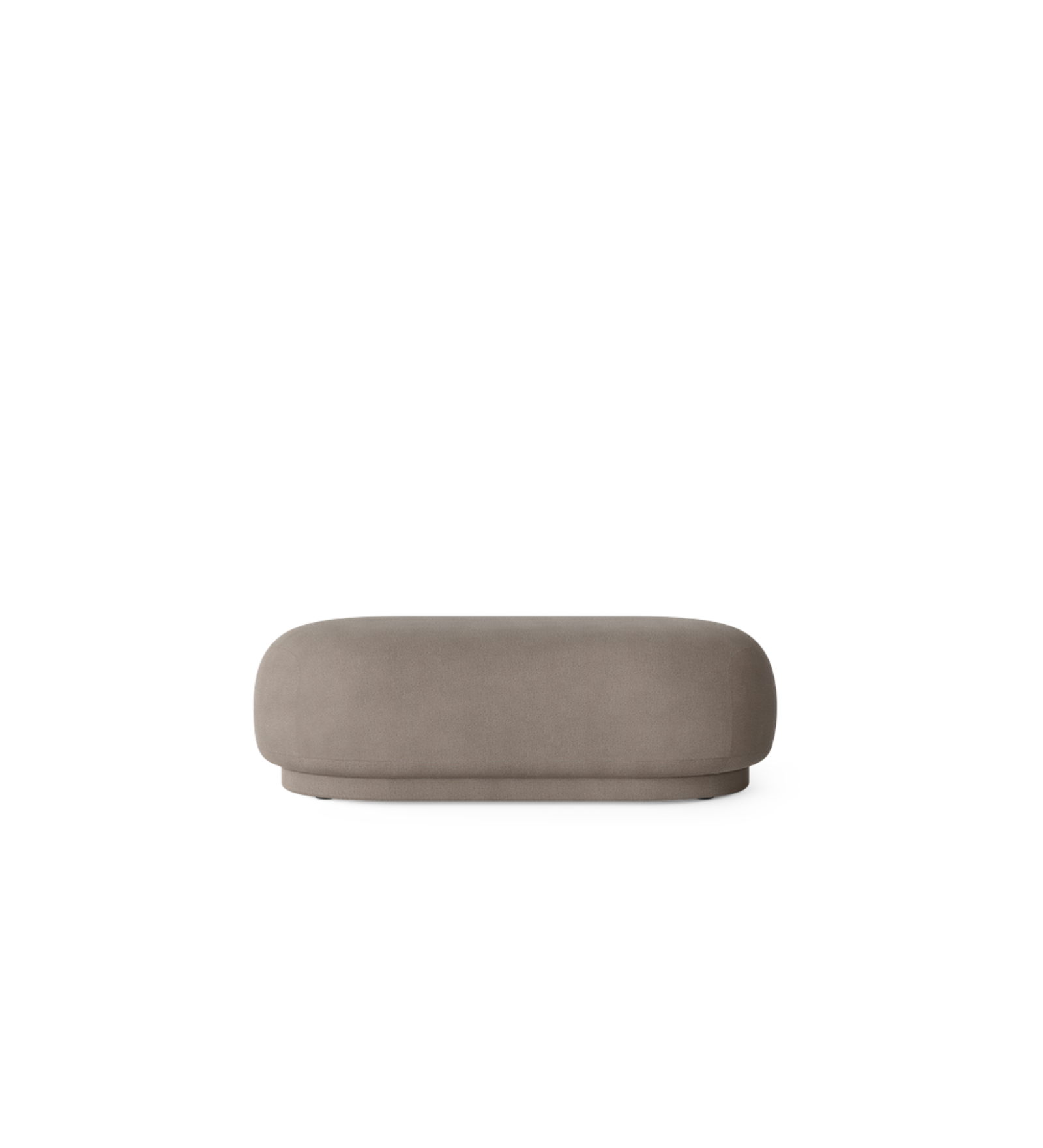 rico ottoman - brushed by ferm living 