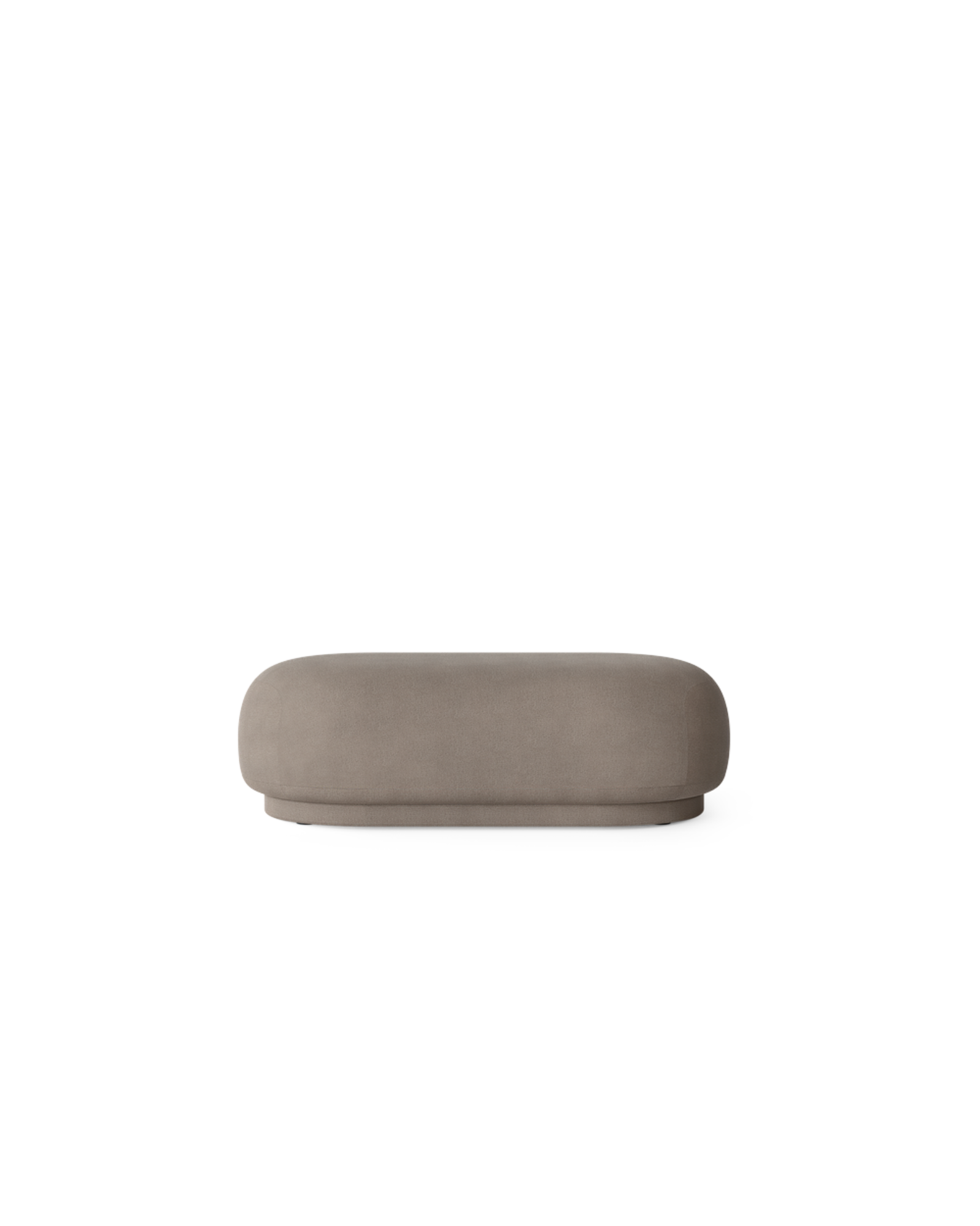 rico ottoman - brushed by ferm living 
