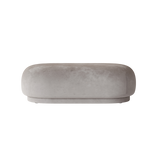 rico ottoman - faded velvet by nevotex
